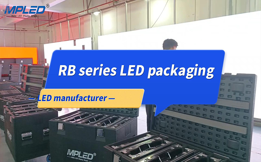MPLED RB series p3.91 stage rental led screen