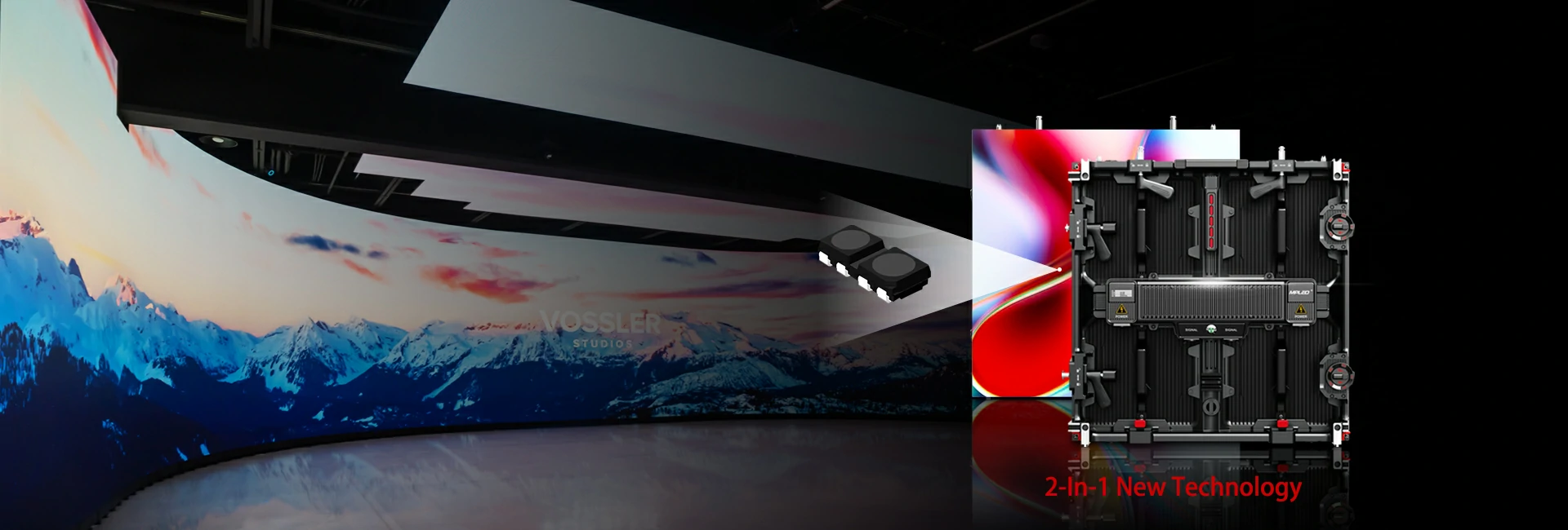 RS stage rental led display wall