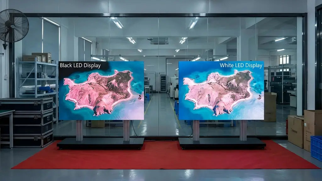White vs. Black LED Video Walls: Practical Differences That Actually ...